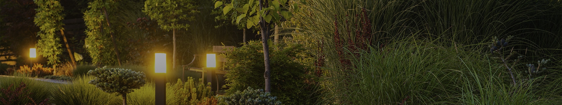 Landscape Lighthing Banner mobile Landscape Lighting